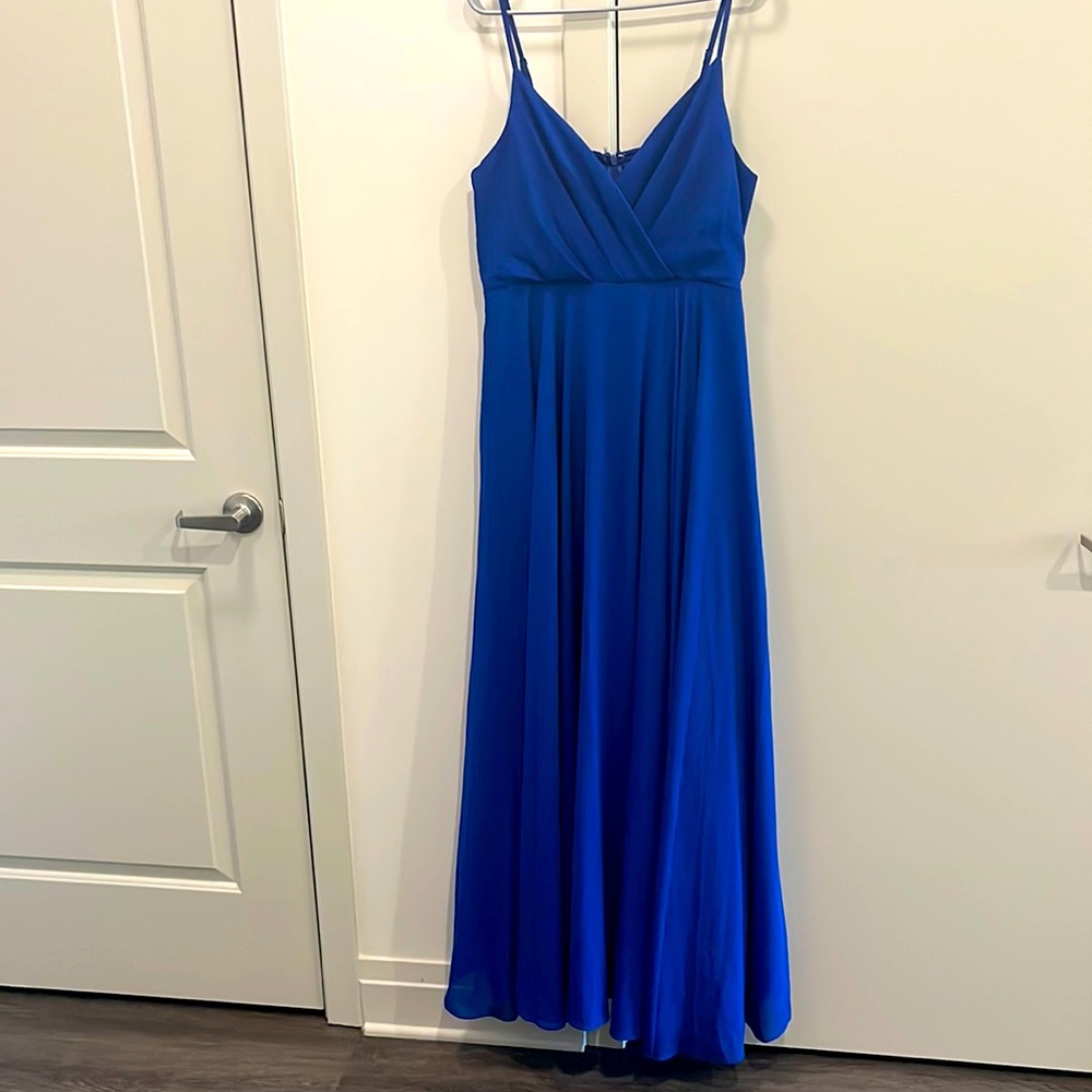 Blue dress